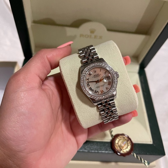 Rolex 26mm Ladies Datejust MOP factory dial - Picture 4 of 10